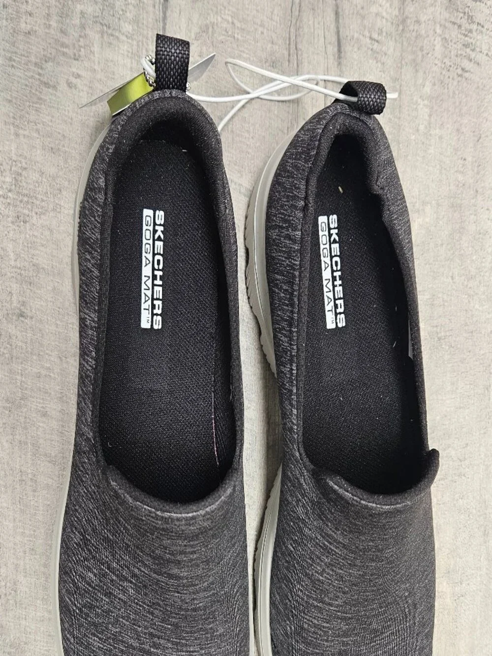 NEW SKECHERS PERFOMANCE GO WALK EVOLUTION ULTRA WILD CARD BLACK/GRAY WOMEN'S 8